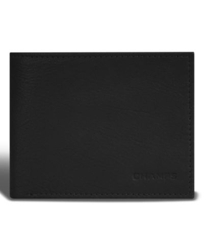 CHAMPS Мужской кожаный кошелек бифольдо Onyx Collection