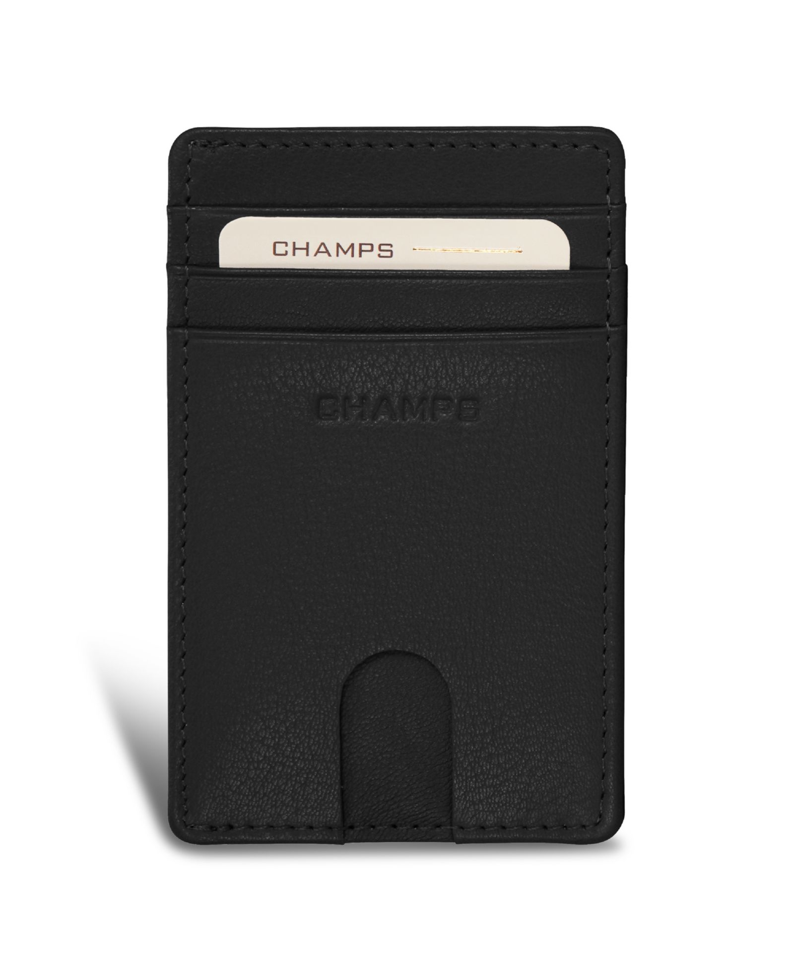 Кожаный картхолдер CHAMPS Onyx Collection