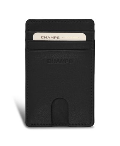 Кожаный картхолдер CHAMPS Onyx Collection