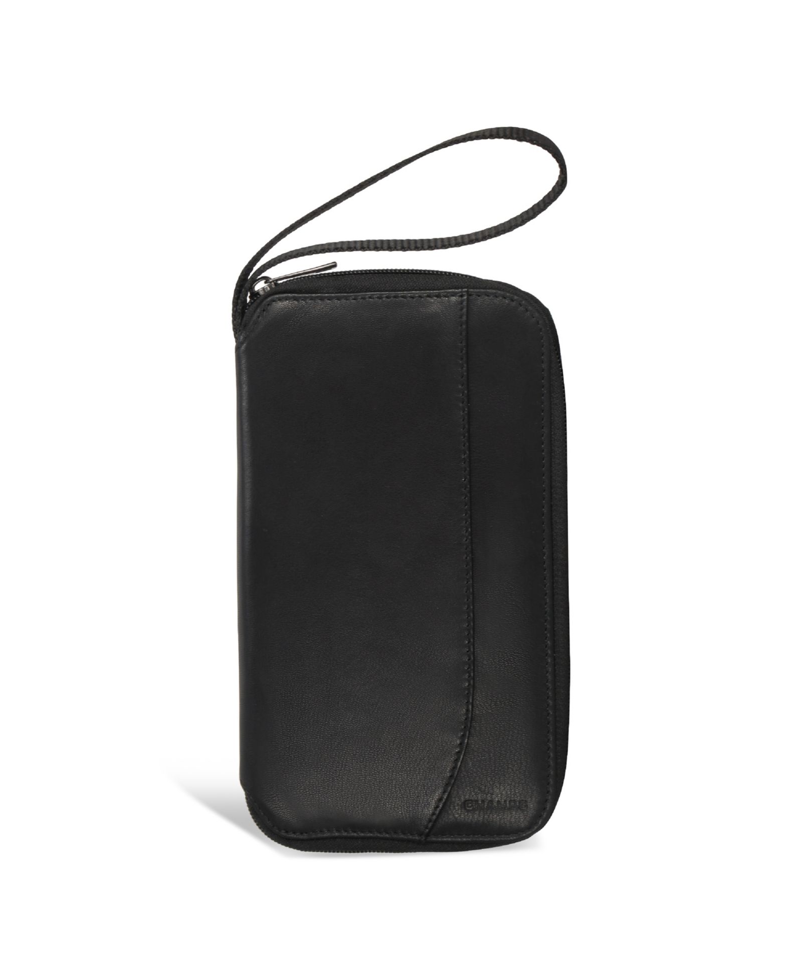 CHAMPS Men's Onyx Collection Leather Multi Passport Case