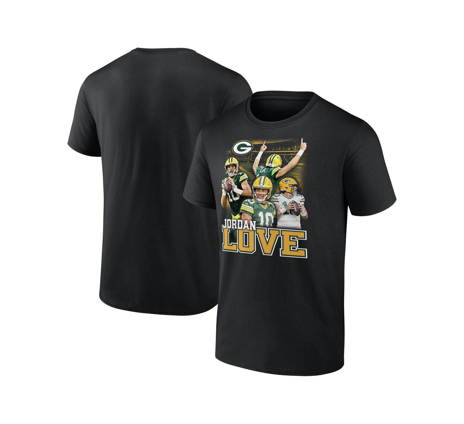 Мужская футболка Fanatics Jordan Bay Packers с графикой игрока