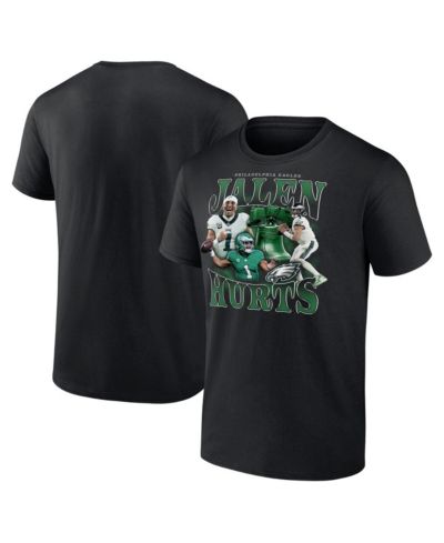 Футболка Fanatics Men's Jalen Hurts Black Philadelphia Eagles Notorious Player Graphic