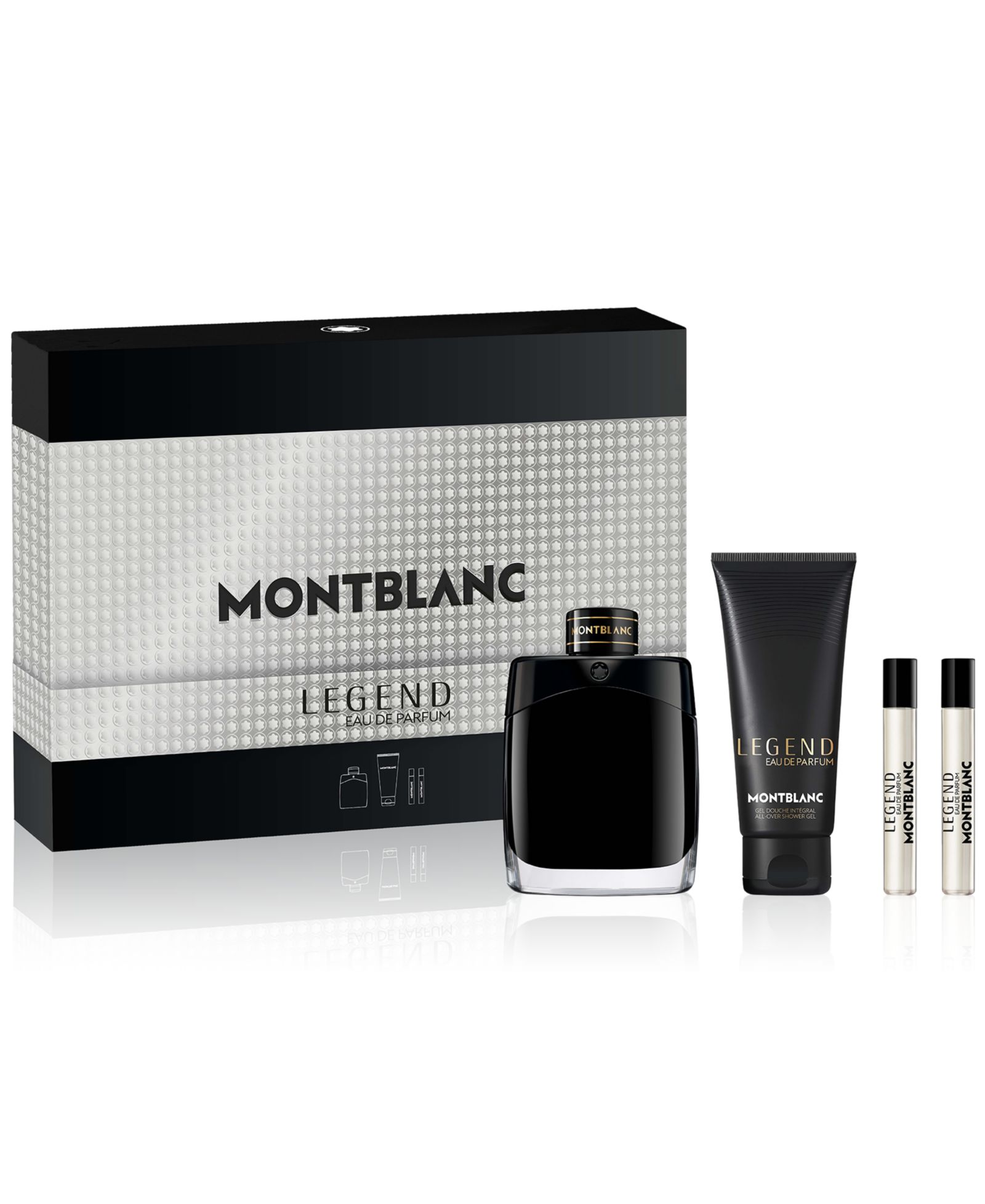 Мужской подарочный набор парфюмерии Montblanc 4-Pc. Legend Eau de Parfum