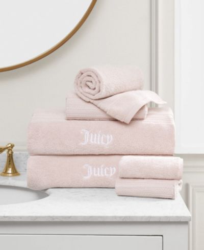 Набор из 6 банных полотенец Juicy Couture Alyssa Cotton