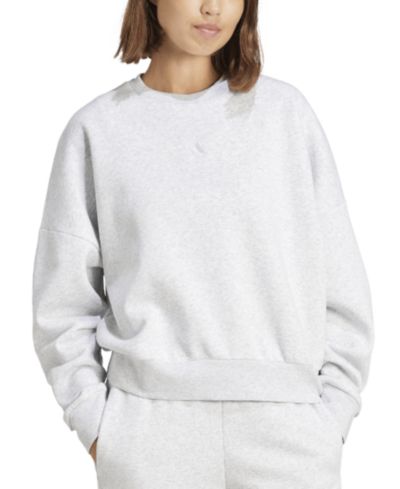 adidas Women's Essentials Crewneck Small-Logo Sweatshirt