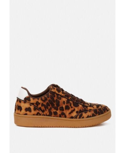 Женские массивные кроссовки London Rag Prowler Leopard