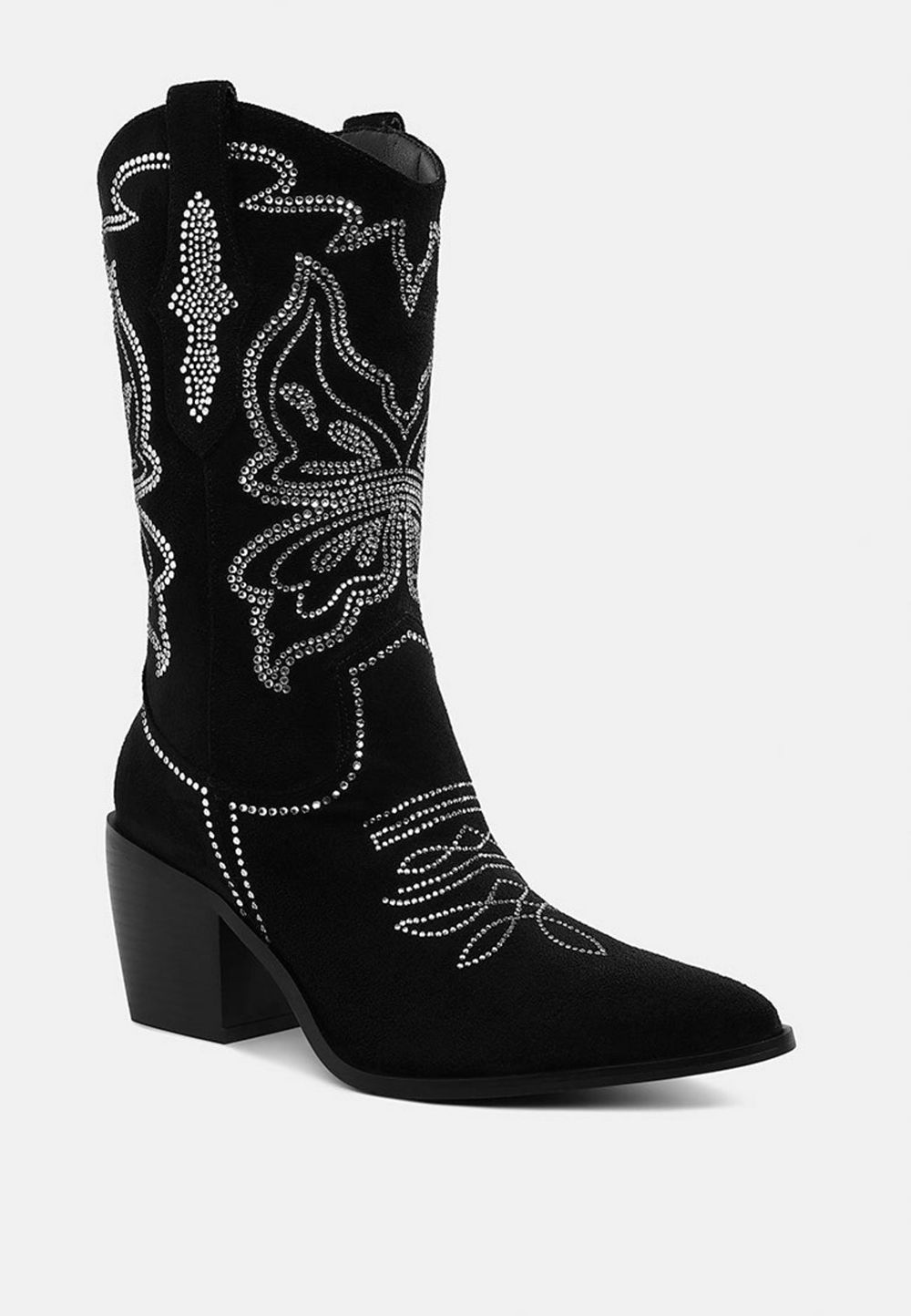 Женские ковбойские сапоги Rag and Co Womens Latafa с отделкой стразами