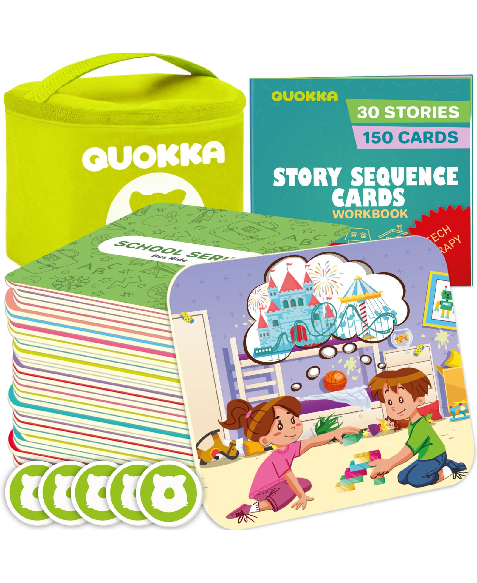 Игрушки для развития речи QUOKKA Sequence