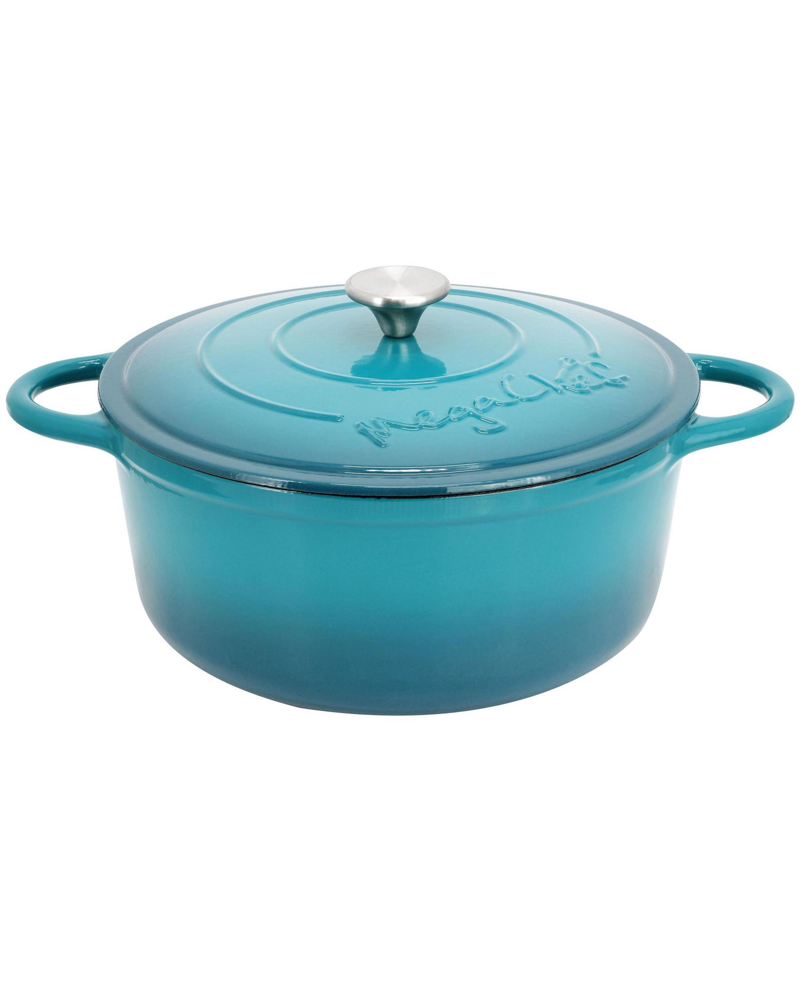 Эмалированная чугунная жаровня MegaChef Self-Basting, 6.35 Quart