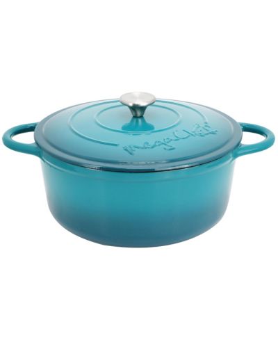 Эмалированная чугунная жаровня MegaChef Self-Basting, 6.35 Quart