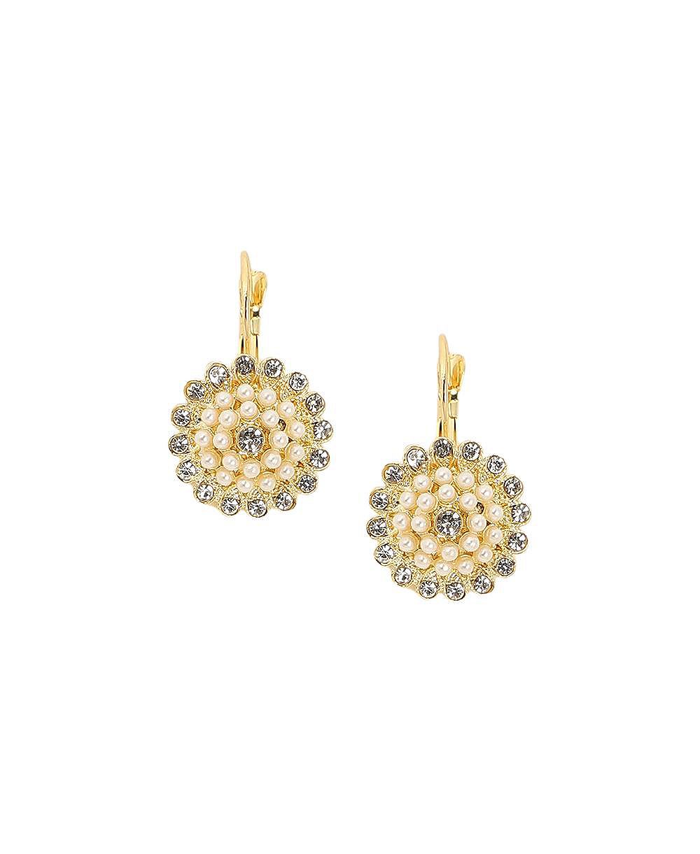 SOHI Women's The Floret Drop Earrings