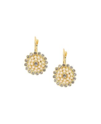 SOHI Women's The Floret Drop Earrings