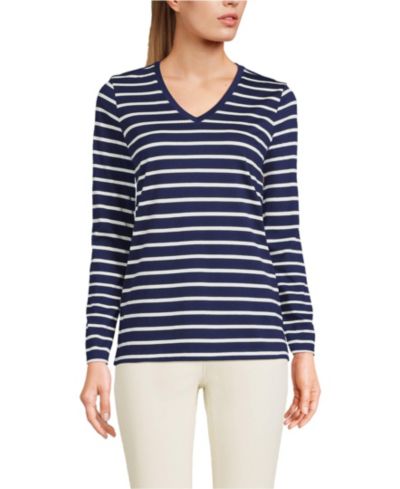 Deep sea navy breton stripe