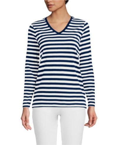 Deep sea navy even stripe