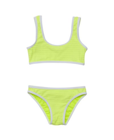 Snapper Rock Детский укороченный бикини Citron Zest