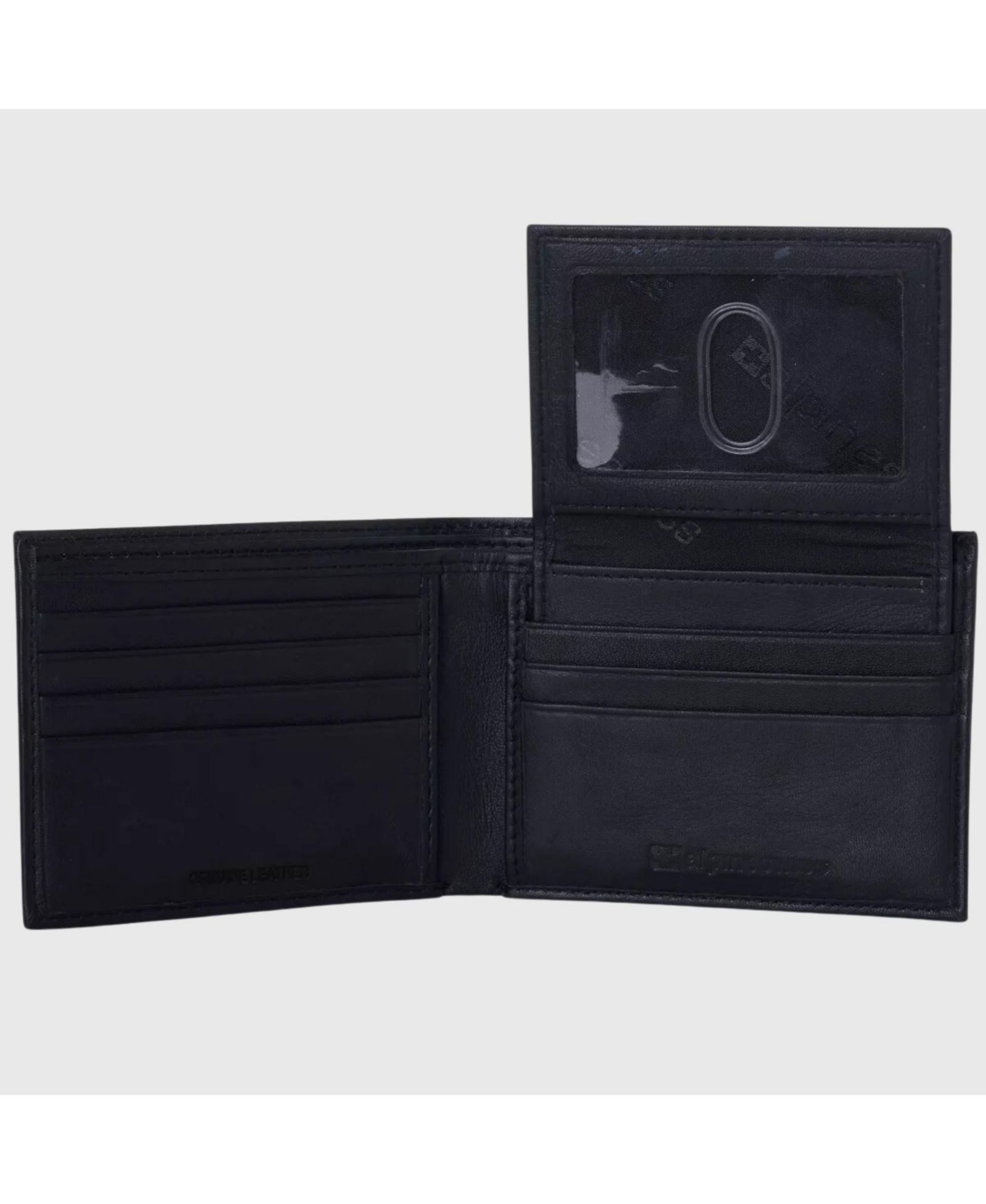 Мужской кошелек Alpine Swiss Trifold Bifold Billfolds Genuine Leather
