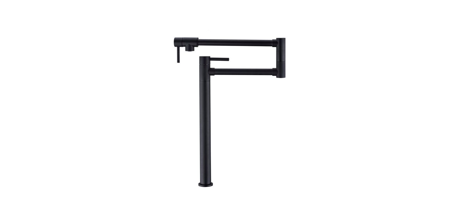 Pot-Shaped Packing Faucet with Extended Handle - Convenient and Stylish Design for Easy Use