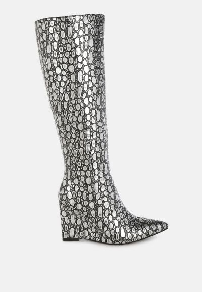 Женские ботинки London Rag Bar Zone Tear Shaped Faux Leather
