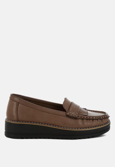 London Rag Женский Croyda Fringed Nubuck Loafers