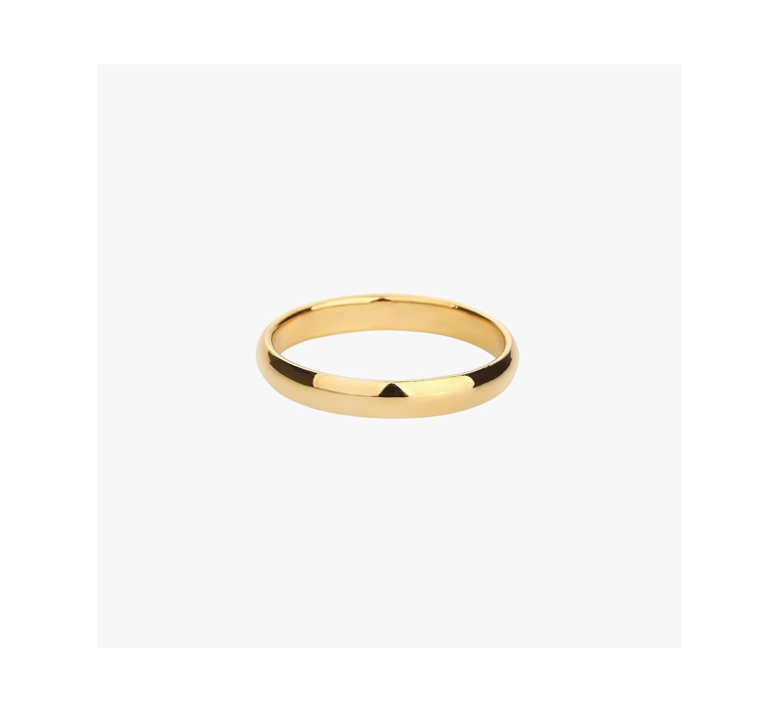 Sterling Plated Ingrid Ring Delicate Modern Dainty