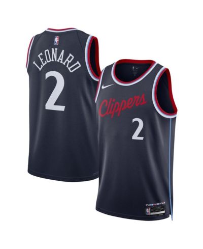 Nike мужская и женская джерси Kawhi Leonard LA Clippers 2024/25 Swingman - Icon Edition