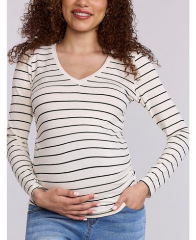 Antique white with black stripes