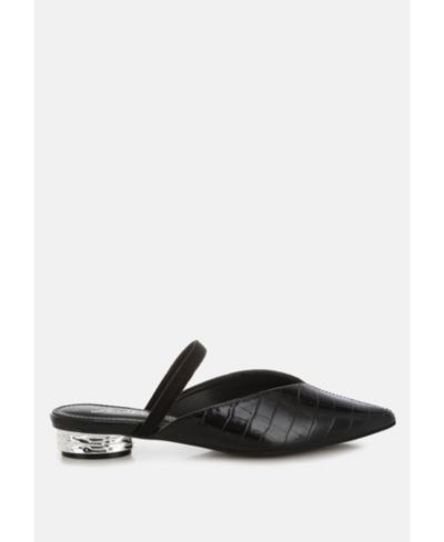 Мюли Renata Fantasy Heel Croco