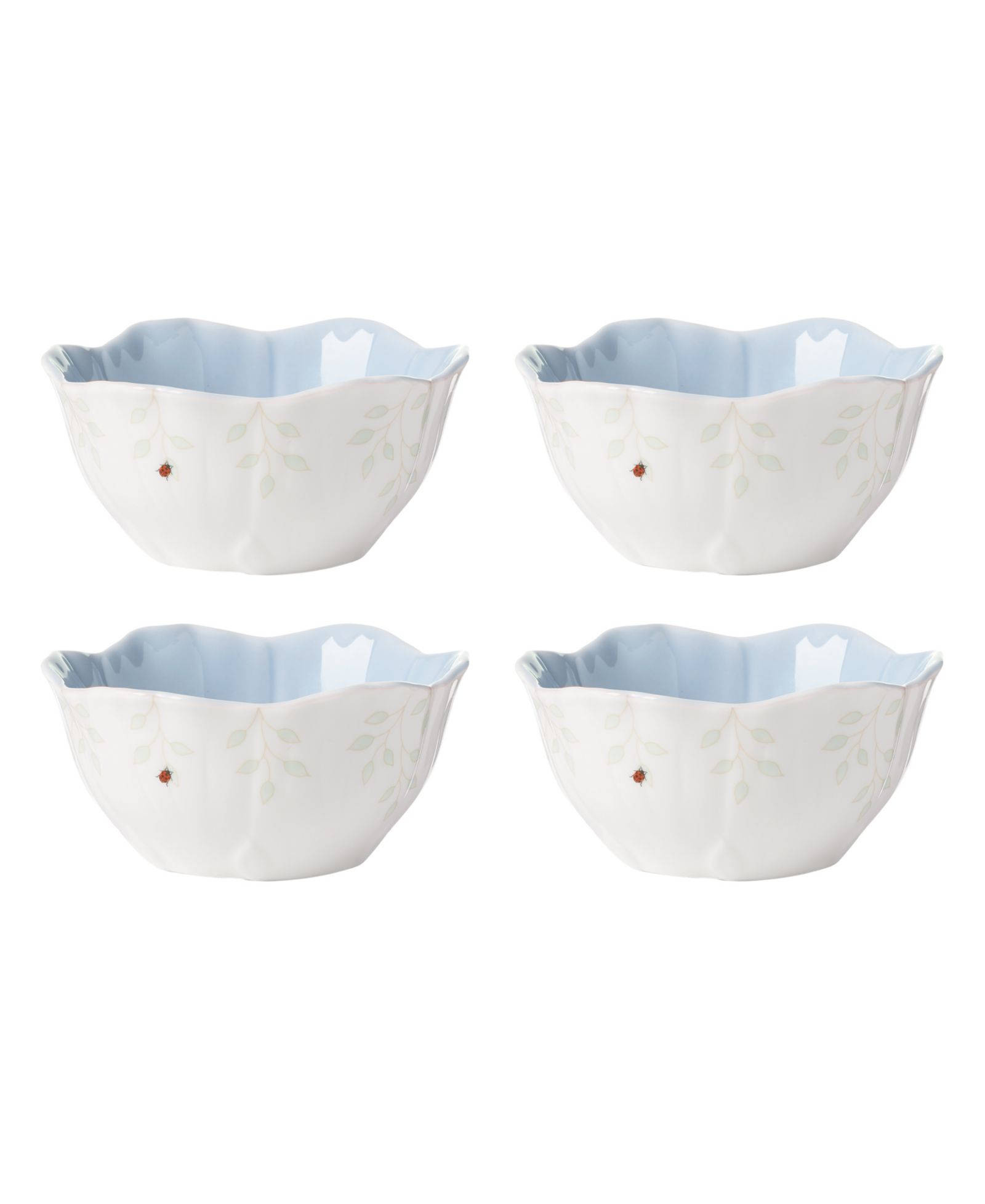 Набор десертных чаш Lenox Butterfly Meadow Floral, 4 шт.