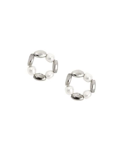 SOHI Women's The Loop Stud Earrings