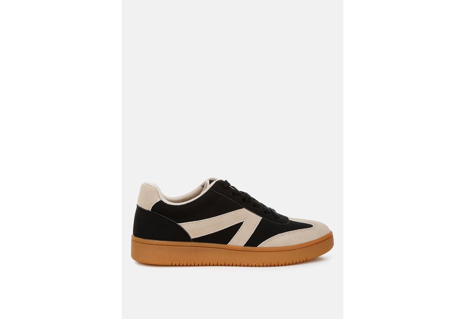 London Rag Women's Zoomer Contrasting Patchwork Chunky Sneakers