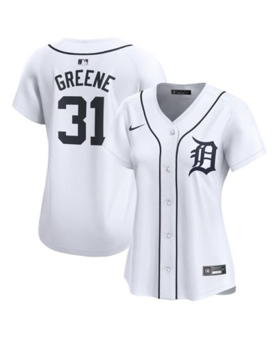 Женская джерси Nike Riley Greene White Detroit Tigers Home Limited Player