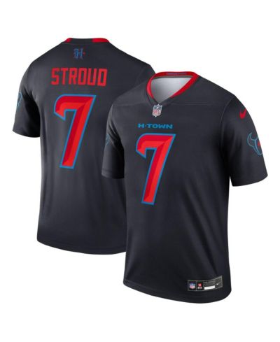 Мужская джерси Nike C.J. Stroud Navy Houston Texans 2nd Alternate Legend Player Performance