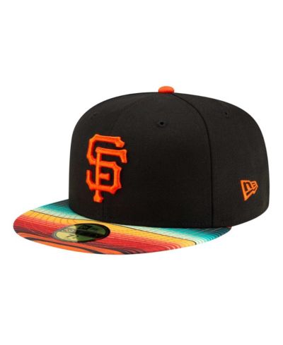 Мужская кепка New Era Black San Francisco Giants Turn Back The Clock 59FIFTY Fitted Hat