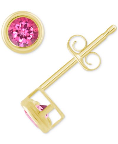 Pink Topaz / Gold