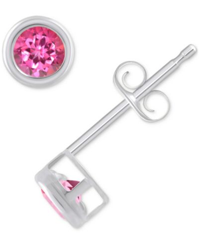 Pink Topaz / White Gold