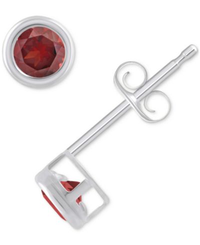 Garnet / White Gold