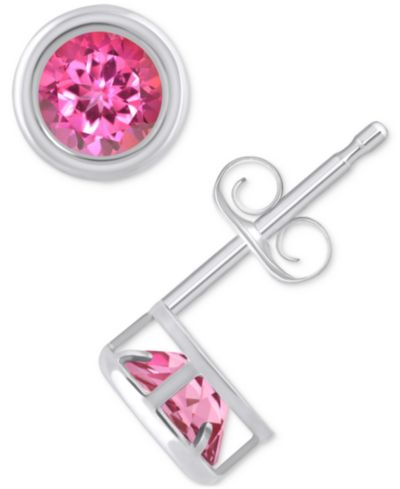 Pink Topaz / White Gold