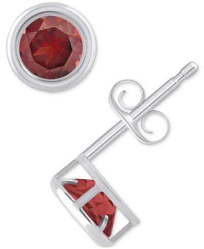 Garnet / White Gold