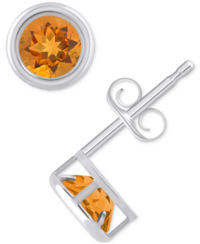 Citrine / White Gold