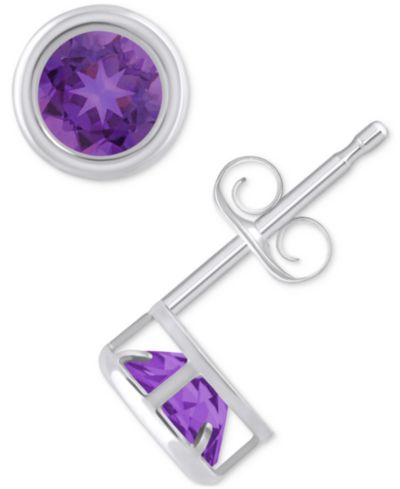 Amethyst/ White Gold