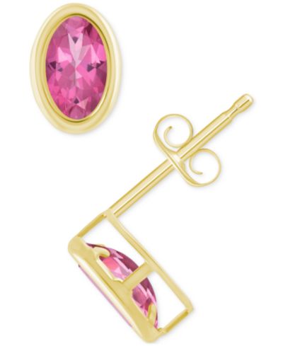 Pink Topaz / Gold
