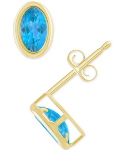 Blue Topaz / Gold