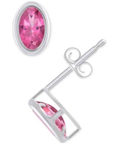Pink Topaz / White Gold