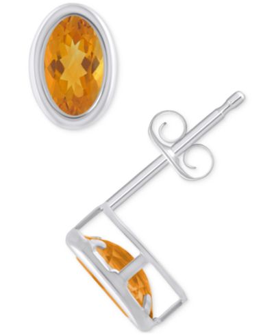 Citrine / White Gold