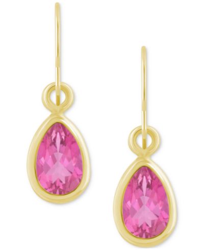 Pink Topaz / Gold