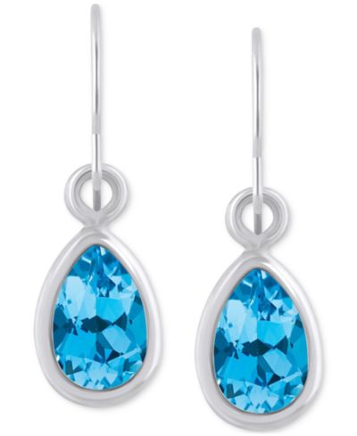 Blue Topaz / White Gold