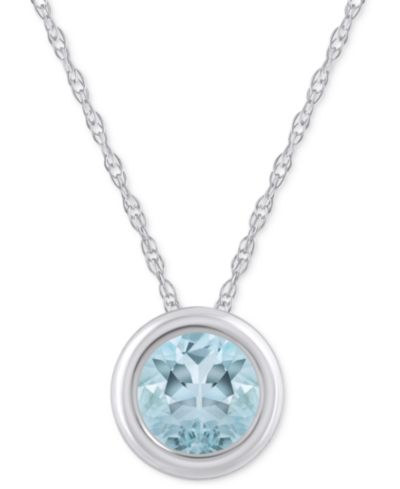 Aquamarine/White Gold