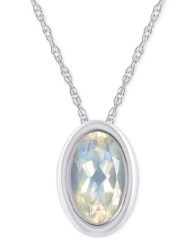 Moonstone / White Gold