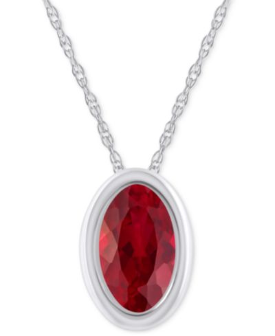 Ruby / White Gold