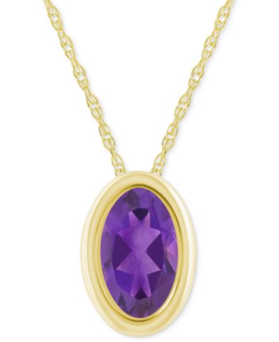 Amethyst / Yellow Gold